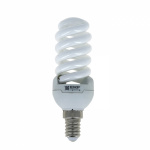 Лампа энергосберегающая FS-спираль 13W 2700K E14 10000h EKF Simple