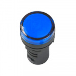 Лампа AD-16DS(LED)матрица d16мм синий 24В AC/DC TDM