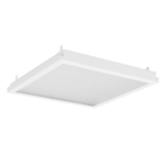 Светодиодный светильник "ВАРТОН" для потолка Cesal 600*600*62 36 ВТ 2700К IP54 с рассеивателем опал
