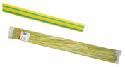 Термоусаживаемая трубка ТУТнг 4/2 желто-зеленая по 1м (100 м/упак) TDM