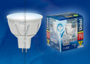 LED-JCDR-7W/NW/GU5.3/FR ALP01WH пластик Uniel 07913