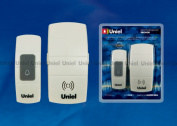 UDB-088W-R1T1-32S-100M-WH Звонок беспроводной. Электропитание для приемного устройства (звонка) — 220В / батарейка 23А для кнопки звонка. Блистерная у