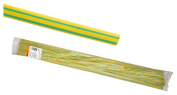 Термоусаживаемая трубка ТУТнг 2/1 желто-зеленая по 1м (200 м/упак) TDM