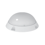 Светодиодный светильник "ВАРТОН" ЖКХ круг IP65 185*70 мм антивандальный 10 ВТ (диод 0,1Вт) 4000К с микроволновым датчиком 1/10