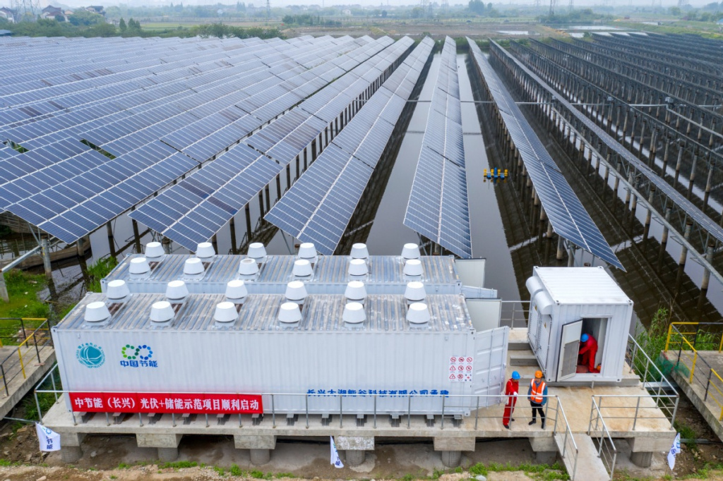 Китай увеличил мощность систем хранения энергии на 194%