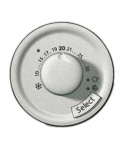 Панель лицевая Celiane для термоста с датчиком для тепл. пола титан Leg 068549