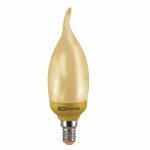 Лампа энергосберегающая КЛЛ-СGW-11 Вт-2700 К–Е14 TDM (золотая свеча на ветру) (mini)