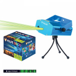 UDL-Q350 4P/G BLUE Лазерный проектор. 4 типа проекции. Микрофон. Регулировка скорости вращения лазера и частоты пульсации. ТМ Volpe.