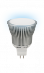 Лампа светодиодная диммируемая MR16 GU5.3 8W 4100K софит матовый EB101105208-D