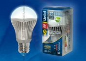 LED-A60-8W/NW/E27/FR ALS01SL Лампа светодиодная. Форма "A", матовая колба. Материал корпуса алюминий. Цвет свечения белый. Серия Aluminium Smile. Упак