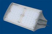 ULV-R71J-100W/NW IP65 SILVER Светильник светодиодный уличный консольный. Белый свет (5000K). Угол 50x130 градусов. TM Uniel.