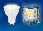 LED-JCDR-6W/WW/GU10/FR/38D ALP01WH Лампа светодиодная. Материал корпуса алюминий. Цвет свечения теплый белый. Серия Palazzo. Упаковка пластик