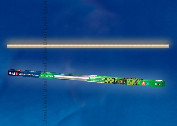 ULI-P11-35W/SPFR IP40 SILVER Светильник для растений светодиодный линейный, 1150мм, выкл. на корпусе. Спектр для фотосинтеза. TM Uniel.
