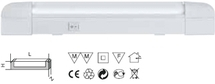  Светильник 94 519 NEL-C2-E110-T8-840/WH 1х10Вт G13 IP20 (аналог ЛПБ 3011 10Вт) Navigator 94519