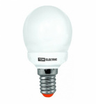 Лампа энергосберегающая КЛЛ-G45-11 Вт-4000 К–Е14 TDM