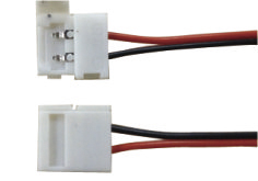  Разъем для подключения к источнику питания LED ленты 4,8 и 9,6W/m IP20 8mm (10 шт. в упак)