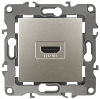  12-3114-15 ЭРА Розетка HDMI, IP20, Эра12, перламутр (10/100/3200)