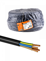  Кабель ВВГнг(А)-LSLTx 5х6 ок(N, PE)-0,66 ГОСТ (100м) TDM