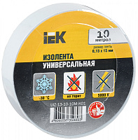  MIXTAPE 3 Изолента 0,13х15мм белая 10м IEK