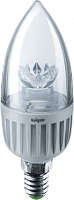  Лампа светодиодная 71 853 NLL-C37-7-230-4K-E14-CL 7Вт свеча 4000К нейтр. бел. E14 525лм 176-264В Navigator 71853