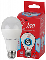  Лампочка светодиодная ЭРА RED LINE ECO LED A65-20W-840-E27 E27 / Е27 20Вт груша нейтральный белый свет