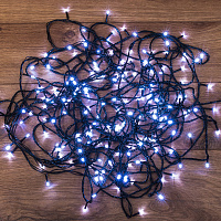  Гирлянда светодиодная универсальная 200 LED БЕЛЫЕ 20 метров, с контроллером