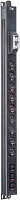  ITK BASE PDU вертикальный PV1111 18U 1 фаза 16А 9 розеток SCHUKO (немецкий стандарт) + 3 розетки C13 кабель 2,6м вилка SCHUKO (немецкий стандарт)