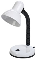  LIGHTING Светильник настольный 1002 на подставке Е27 белый IEK