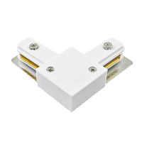  Коннектор шинопровода угловой AC-1W-TL белый серии TOP-LINE IN HOME