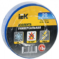  MIXTAPE 3 Изолента 0,13х15мм синяя 20м IEK
