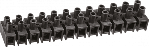  Колодка клеммная 10х35кв.мм 12 пар NTB-HPP-S12-80/BL квадратн. полипропилен черн. NAVIGATOR 71018