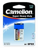  Camelion Blue 6F22 BL-1 (6F22-BP1B, батарейка крона 9В)