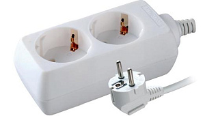 Volsten S 2x1,5-Z (э/удл., земля 2 гн. 1,5 м., 10А, 2200 Вт, ПВС 3х0.75)