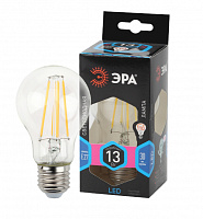  Лампочка светодиодная ЭРА F-LED A60-13W-840-E27 Е27 / Е27 13Вт филамент груша нейтральный белый свет