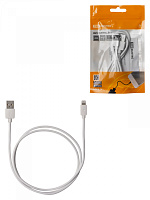  Дата-кабель, ДК 6, USB - Lightning, 1 м, белый, TDM