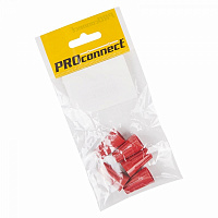  Соединительный изолирующий зажим PROconnect "СИЗ-5", 4,0-13,5 мм², красный, 5 шт.