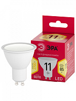  Лампочка светодиодная ЭРА RED LINE LED MR16-11W-827-GU10 R GU10 11 Вт софит теплый белый свет