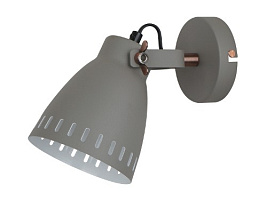  Camelion WML-428-1  C08  Cерый (Светильник настенный New York,1х E27, 40Вт, 230В, металл)