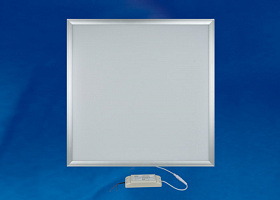  ULP-6060-42W/DW EFFECTIVE SILVER Светильник светодиодный потолочный встраиваемый. Дневной свет (6500K). Корпус серебристый. В комплекте с и/п. ТМ Unie