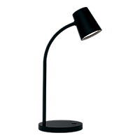  Светильник настольный Gauss Qplus модель GTL603 8W 600lm 4000K 170-265V черный диммируемый LED 1/8