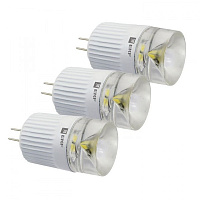  Лампа светодиодная FLL-G 2W 4000К G4 блистер (3 шт) EKF Simple