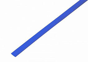  Трубка термоусаживаемая ТУТ нг 8,0/4,0мм, синяя, упаковка 50 шт. по 1м REXANT