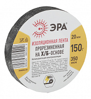  Изолента ЭРА 47608 прорезиненная на Х/Б основе 20мм x 350мкм 150г