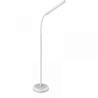  Camelion KD-795  C01 белый LED(Свет-к напольн,торшер, 6 Вт 230В,сенс.вкл-е, 4 ур.ярк,4000К)