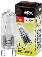  Лампочка галогенная ЭРА G9-JCD-25-230V-CL G9 25Вт капсула теплый белый свет