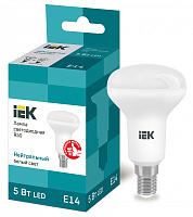  Лампа светодиодная R50 рефлектор 5Вт 230В 4000К E14 IEK