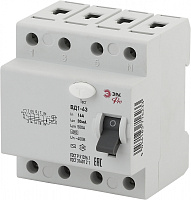  УЗО ЭРА PRO NO-902-43 ВД1-63 4P 16А 30мА