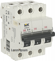  ARMAT Автоматический выключатель M06N 3P B 4А IEK