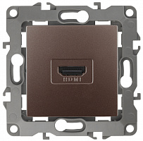  12-3114-13 ЭРА Розетка HDMI, IP20, Эра12, бронза (10/100/3200)