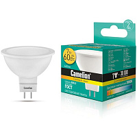  Camelion LED7-JCDR/830/GU5.3 (Эл.лампа светодиодная 7Вт 220В)